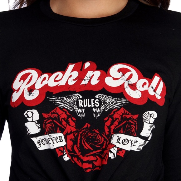 SALE! 💚NWT Windsor Rock n' Roll Crop Top - Picture 3 of 4